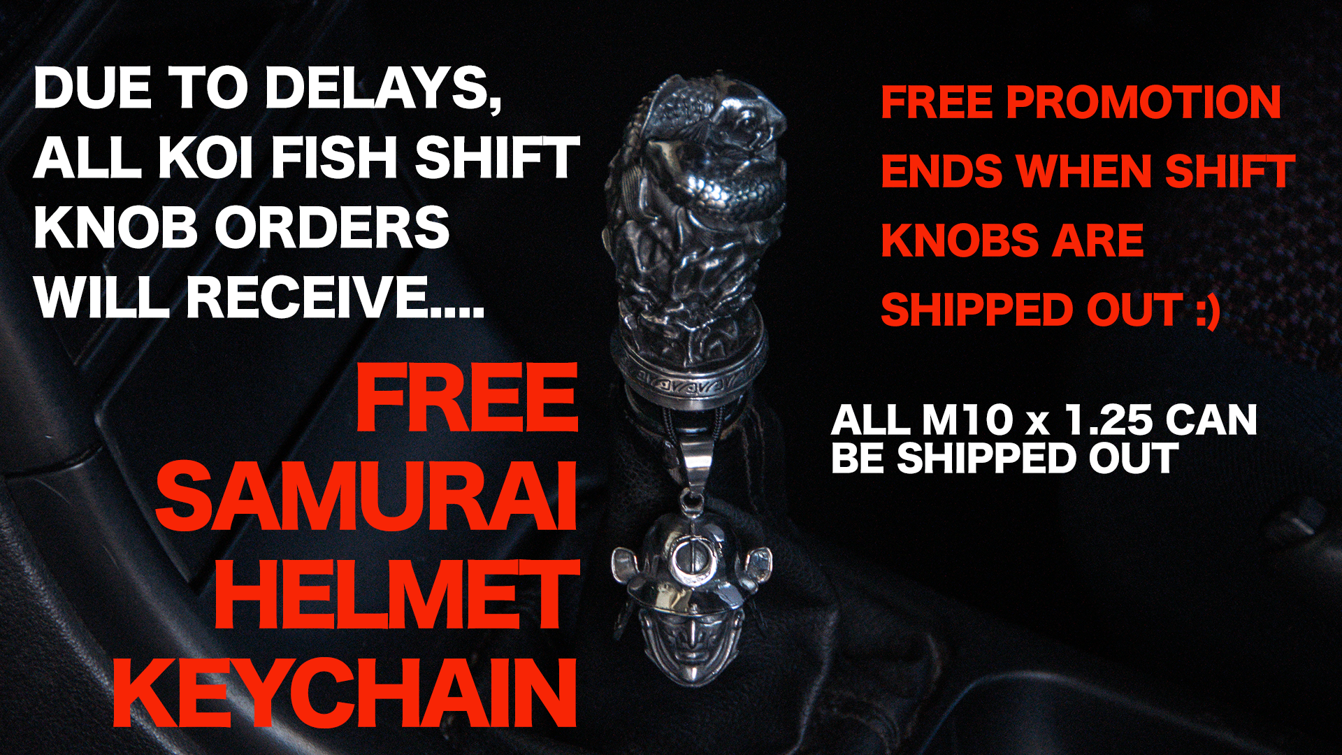 Twin Koi Fish | Artisan Shift Knob