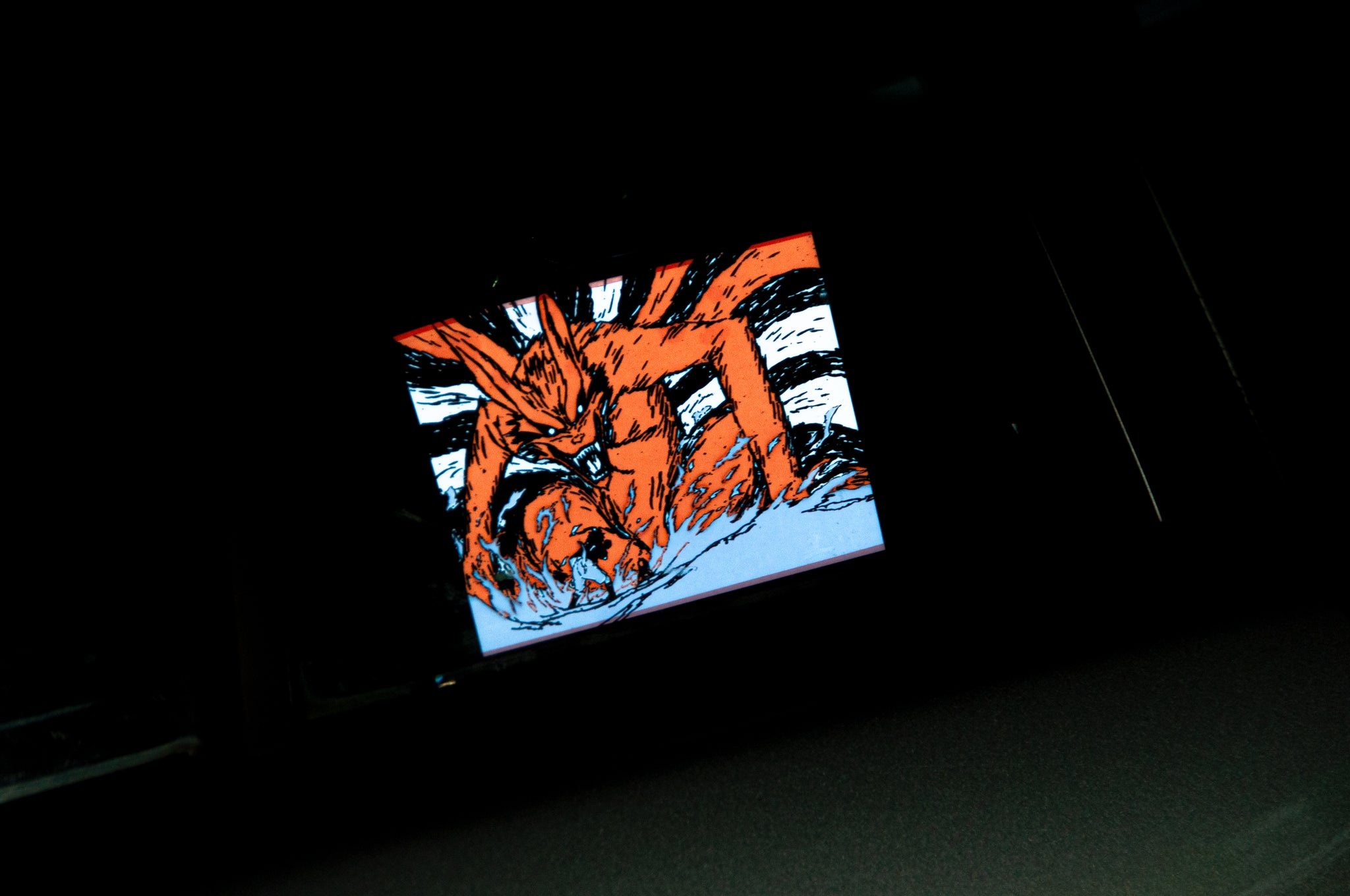Naruto Ninetails! | Limited Edition Glow Panel