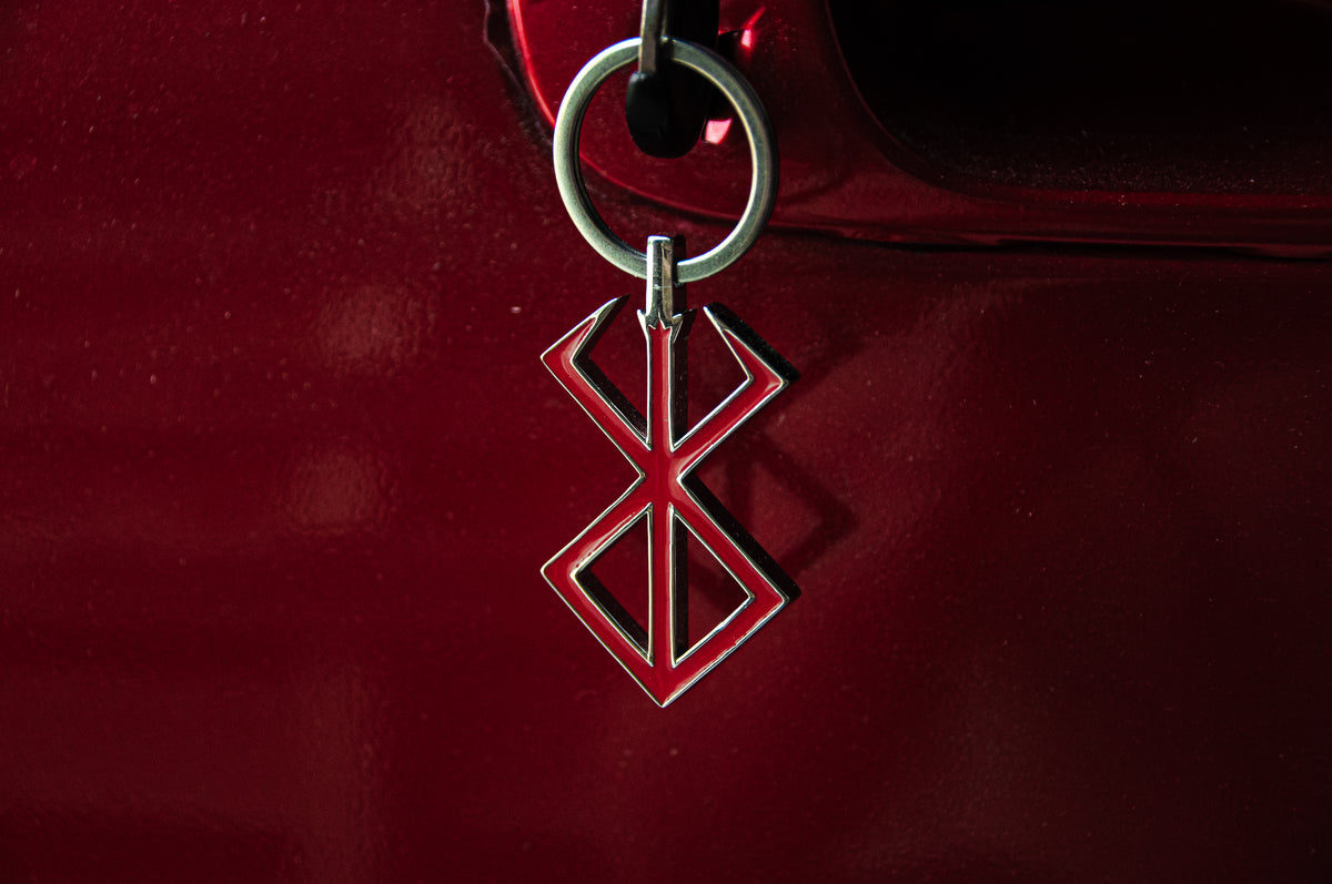 Beast of Darkness Sigil Stainless Steel Keychain – Incomplete, image 2