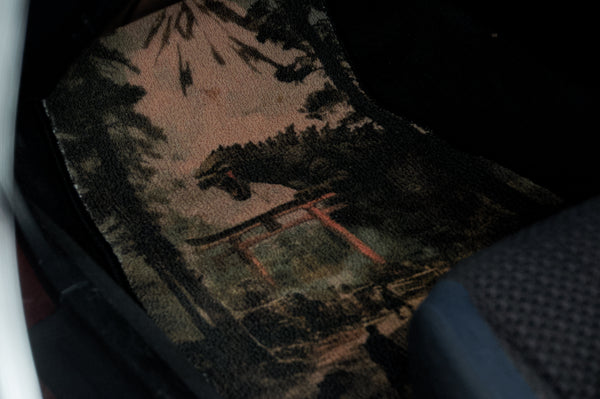 Godzilla x Torii Shrine | Floor Mats (Pair)