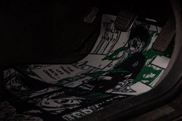 Rock Lee Manga Panel!! | Floor Mats (Pair)