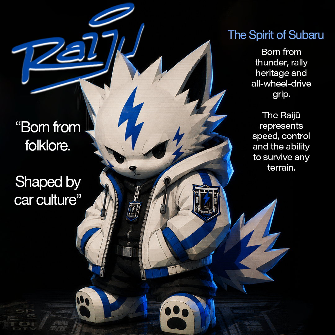 Raijū, the yokai Spirit of Subaru – Incomplete