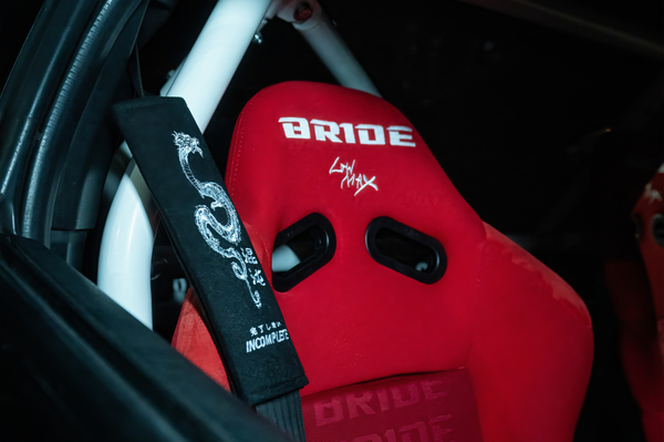 Rising Dragon "Fear" | Pair of Seatbelt Cushion