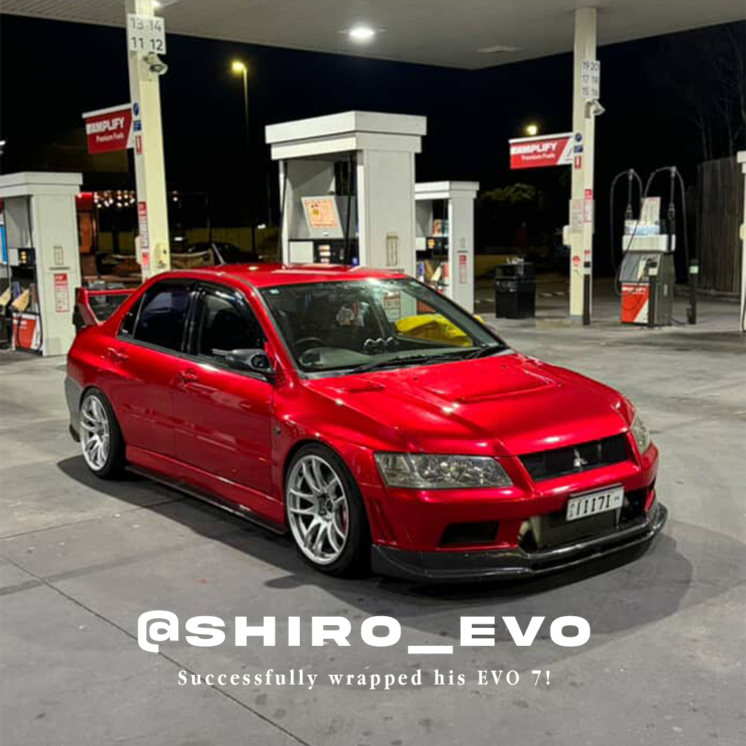 Premium Red Glossy & Metallic | Vinyl Wrap!
