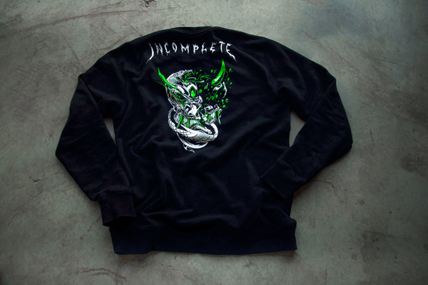 Incomplete "Toxic" Oni Mask Crewneck