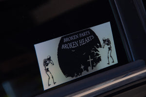 Broken Hearts Broken Parts | Slap Sticker