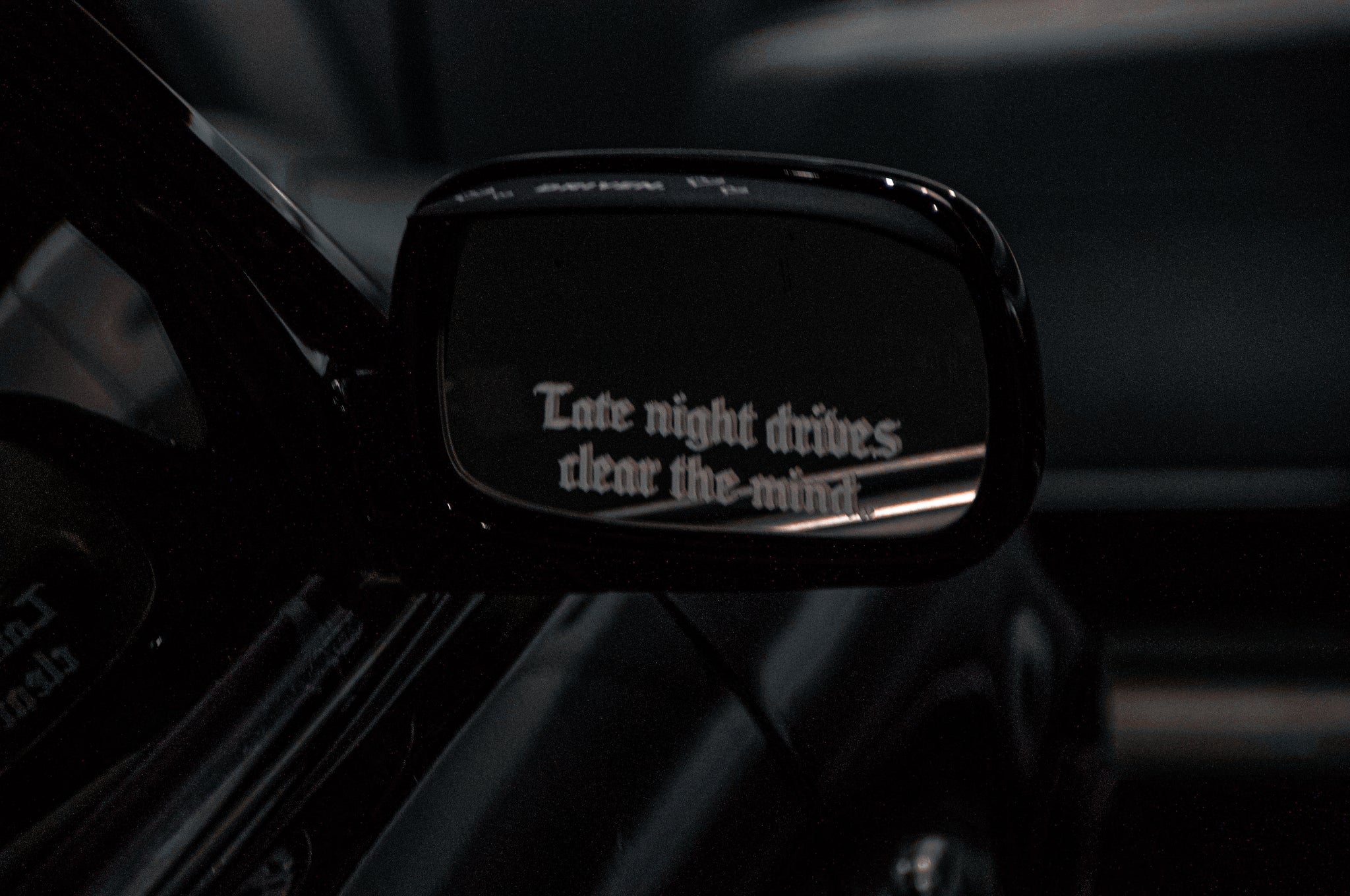 Late night drives clear the mind! | Baby Decal
