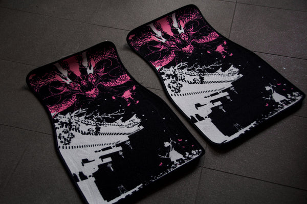 The Geisha's Final Stand! | Floor Mat (Pair)