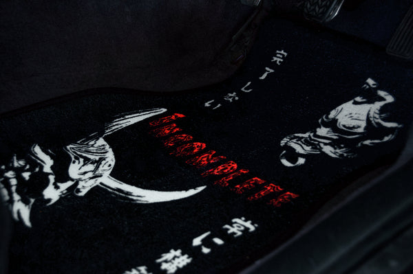 The Oni Masks | Floor Mats (Pair)