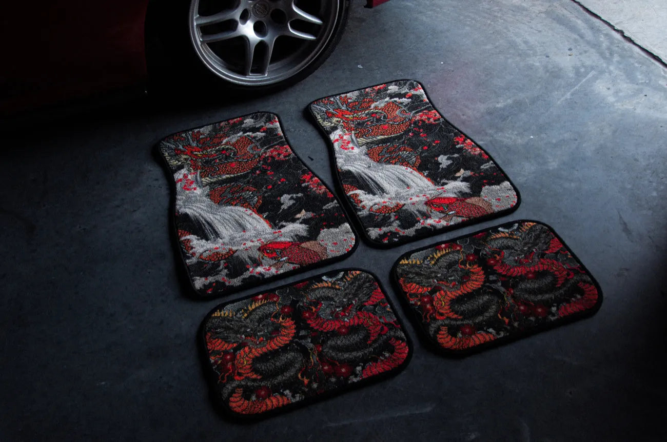 Full set of Ryu x Koi mats