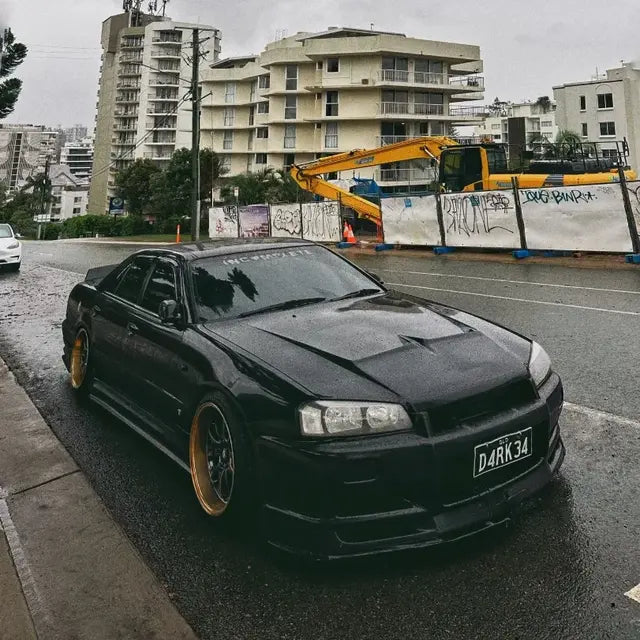Black R34 with Incomplete banner